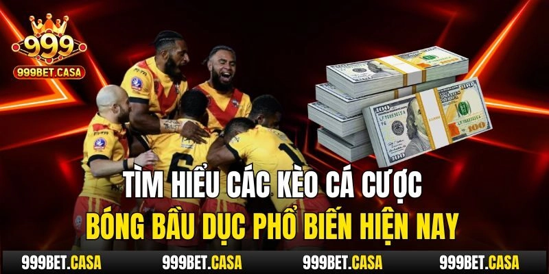 Tìm hiểu các kèo cá cược bóng bầu dục phổ biến hiện nay